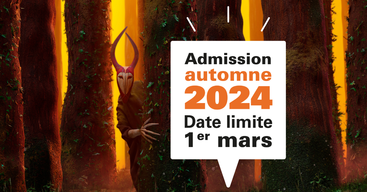 Date limite d'admission : Soumettez votre demande avant le 1er mars 2024